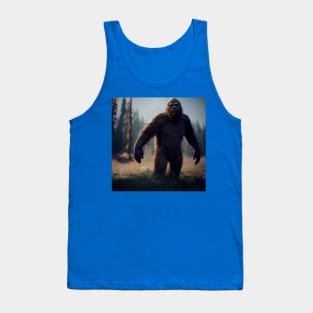 Sasquatch in Nature Tank Top